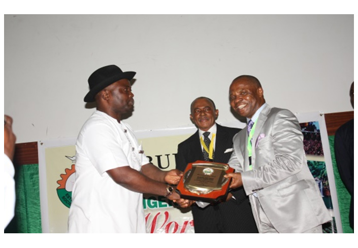 2013 Nigerian Content Award for excellent performance