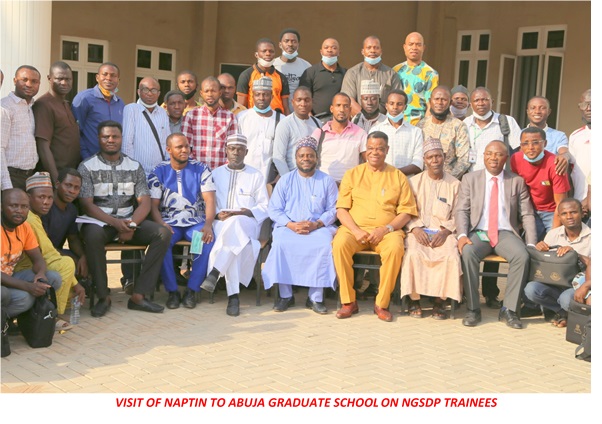 VISIT OF NAPTIN TO ABUJA GRADUATE SCHOOL ON NGSDP TRAINEES